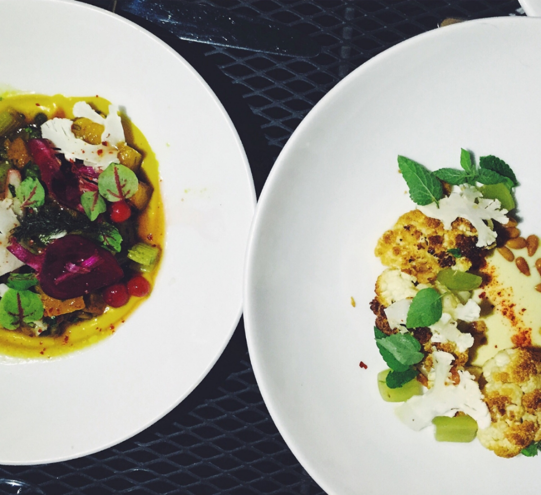 Veghead friendly dishes at Battersby 