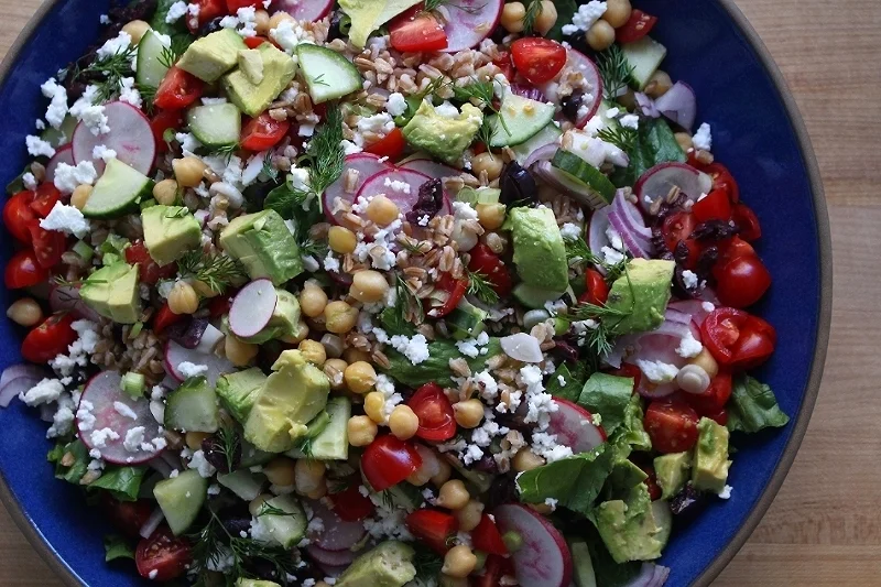 greek grain salad 