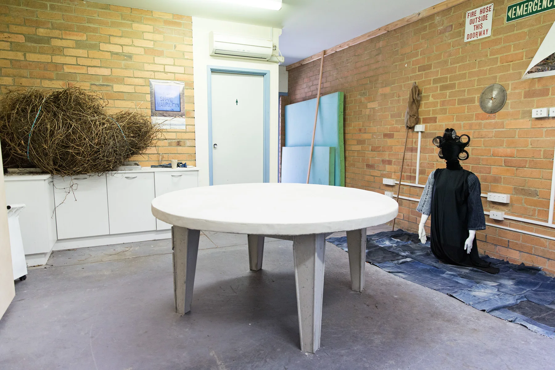 State of Being: Concrete, Mannequin, Readymade (2014)