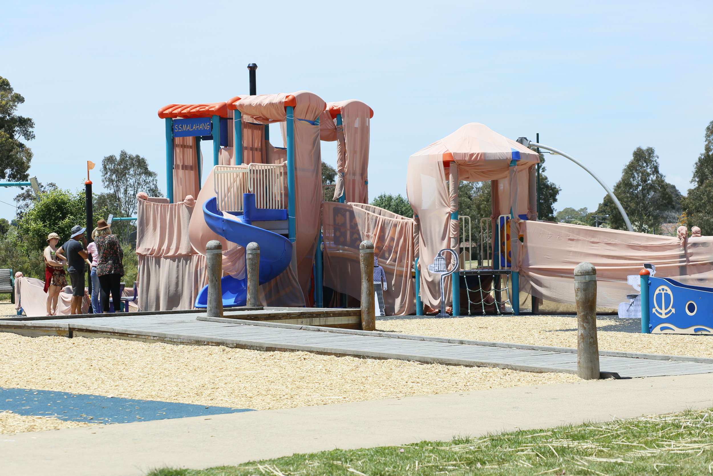 'Liberty of the Screen' (2014) Malahang Reserve, Heidelberg West