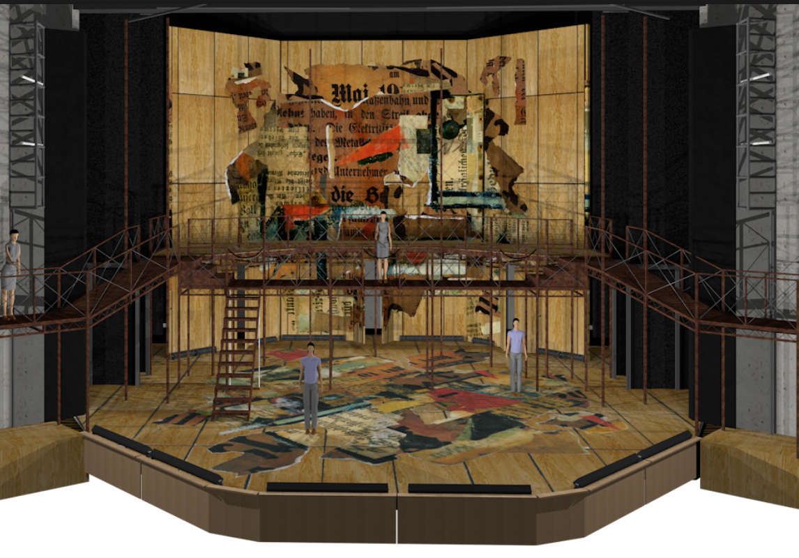 Three Penny (Bertolt Becht) set design