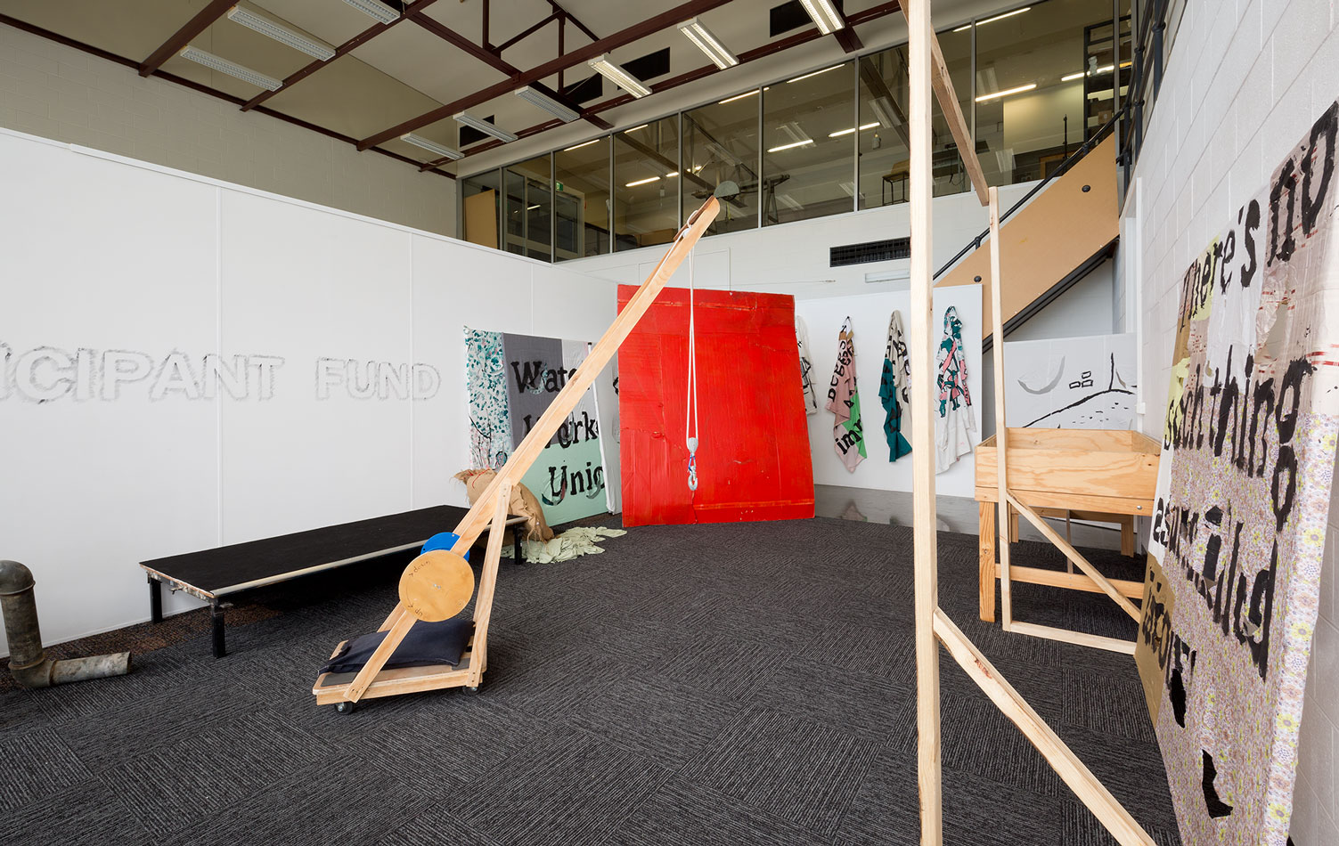 Learning Labour installation (2017) Sets: A Wharfie's Story, B. 6 Monash University