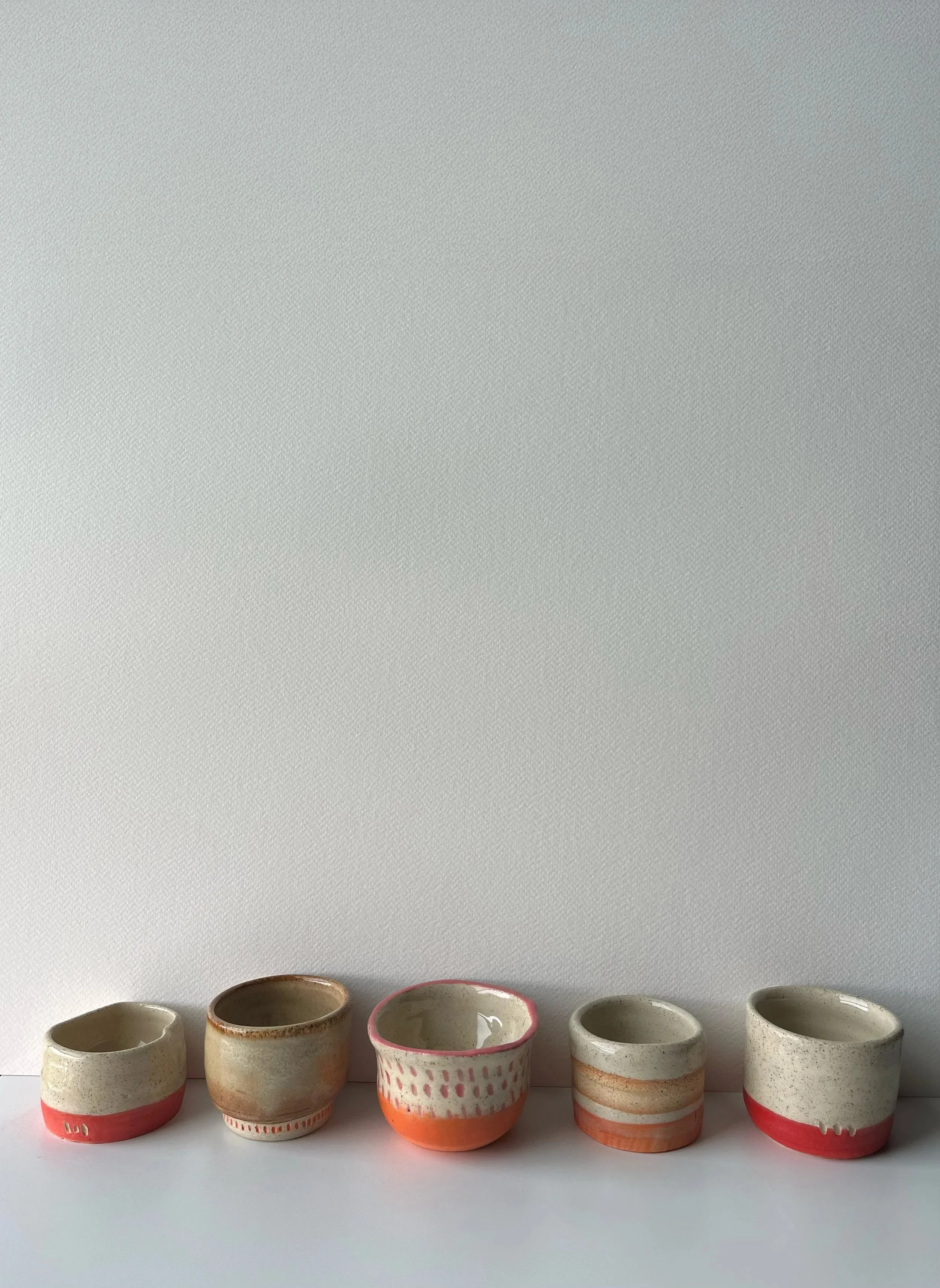 Cups  (set of 5)