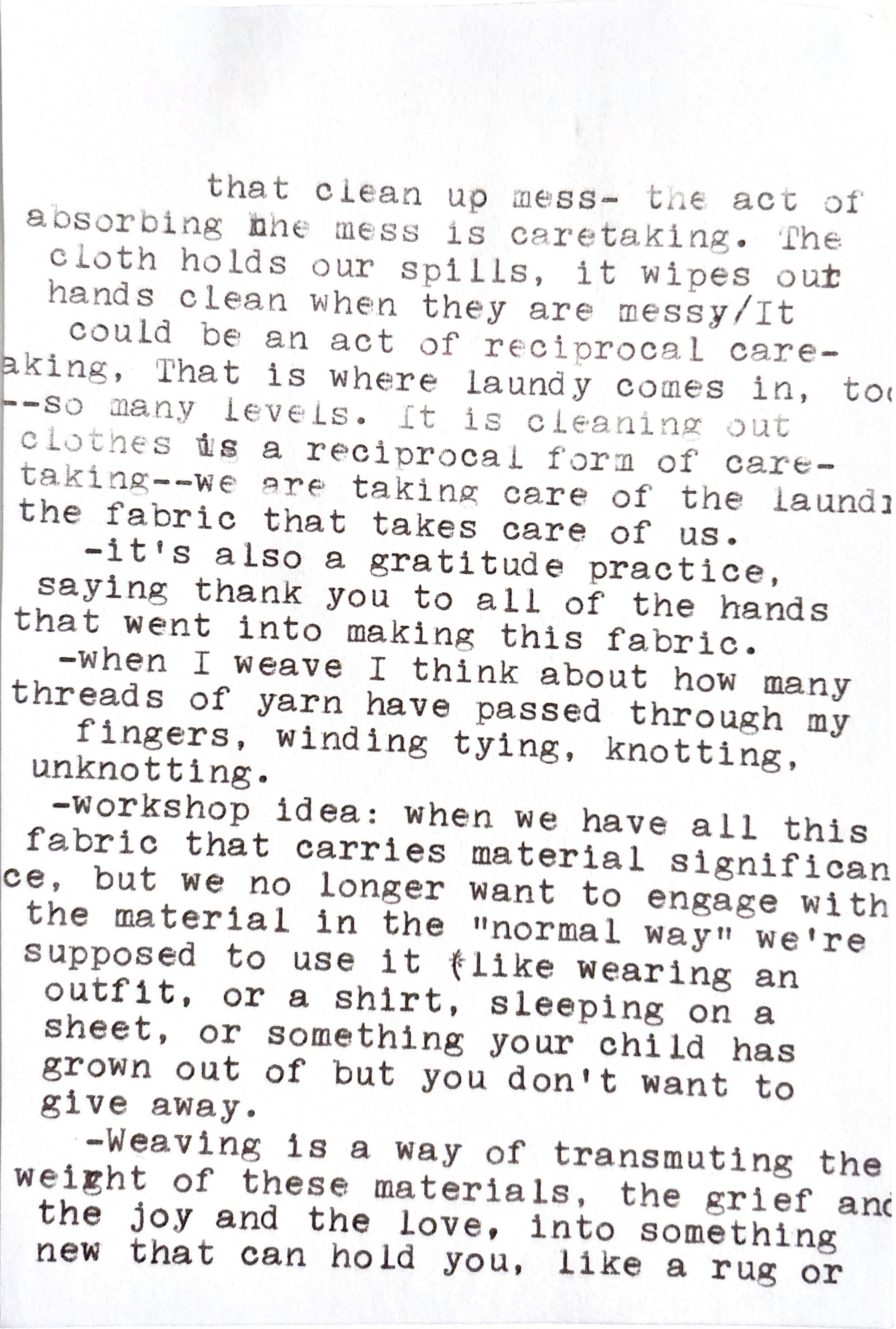 Black and white text on scanned page typed by a typewriter