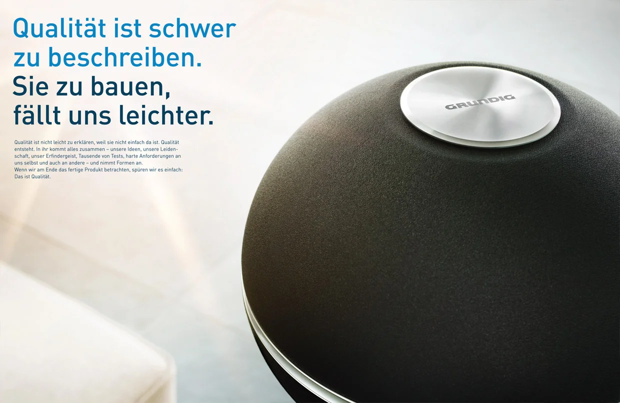 Grundig, Audiorama, Imagestills, Produktfotografie, Stuttgart