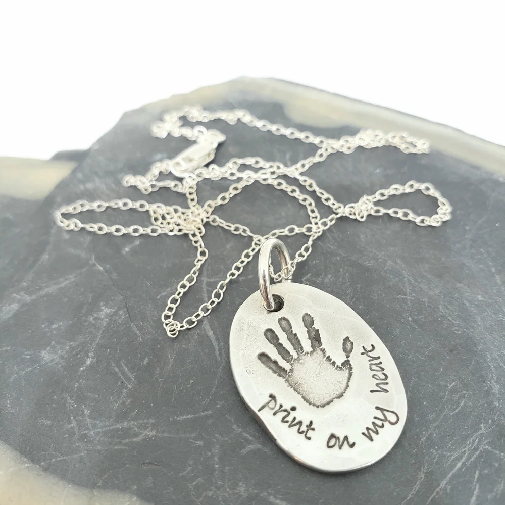 Handprint pendant shop