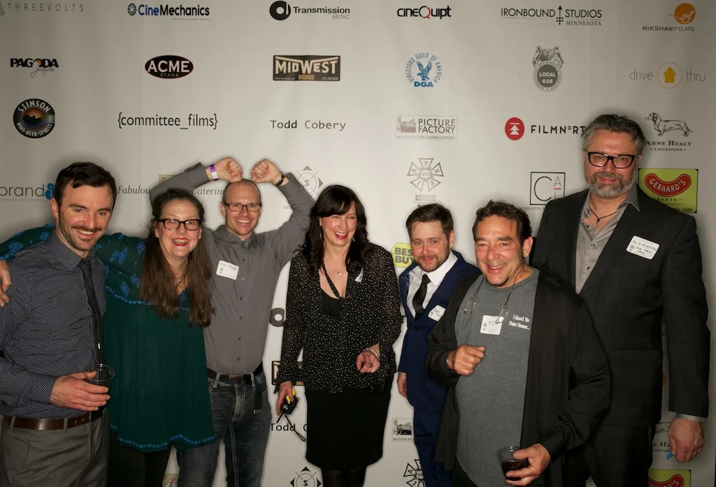  the Executive Board of Local 490 celebrates on the Red Carpet!