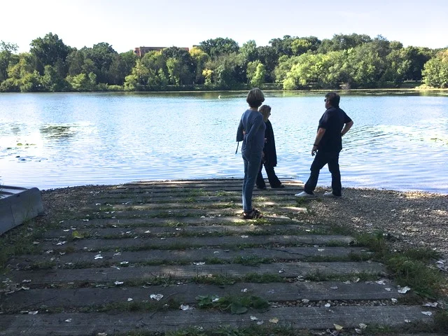 Location Charlotte Ariss gives a tour of Minneapolis’ Cedar lake. Photo provided by Ariss Locations.