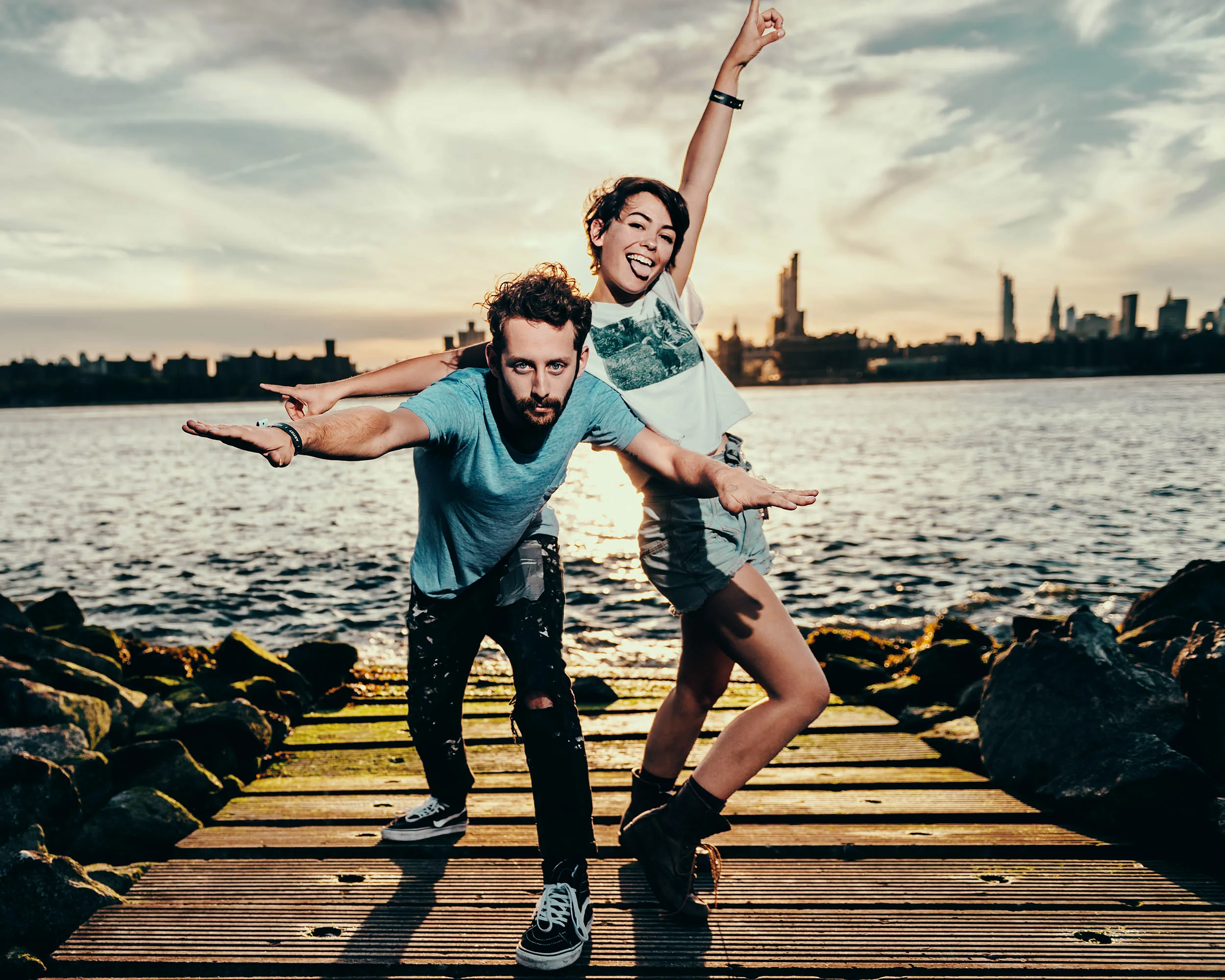 Diet Cig's Noah Bowman and Alex Luciano