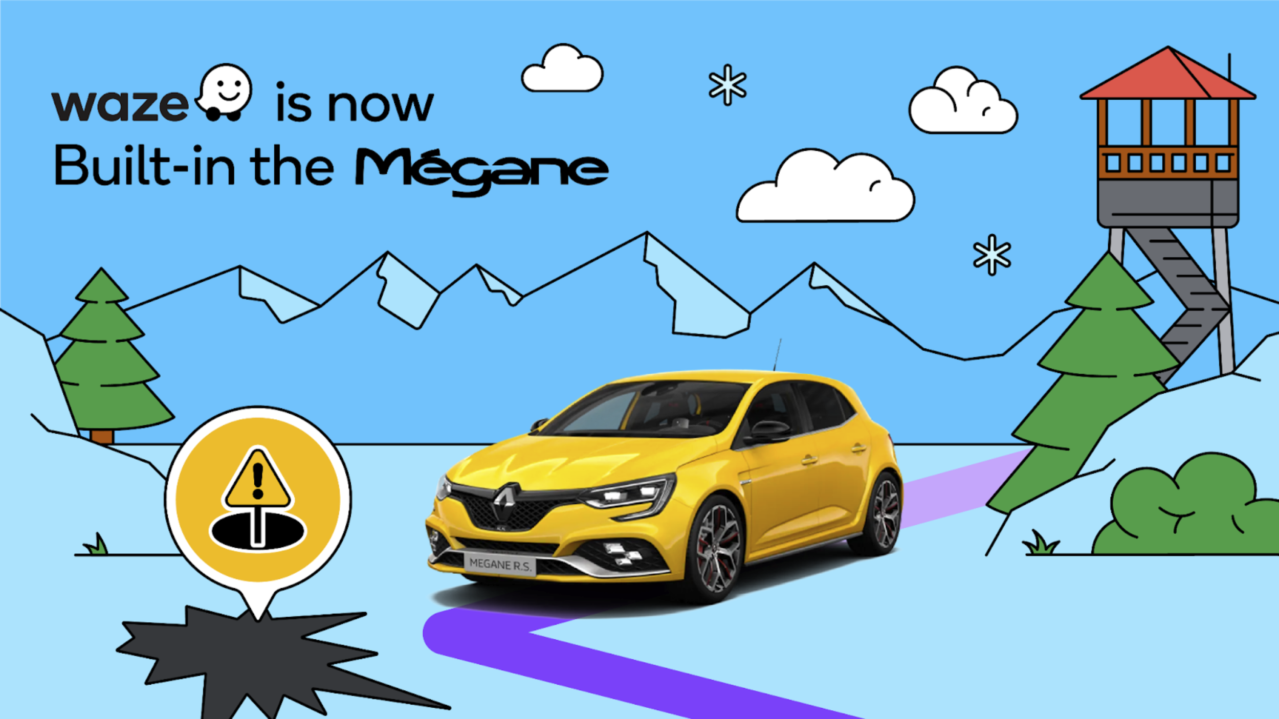  Conceptual exploration of partnerships with fellow car brands and how the two visual ecosystems can come together. 