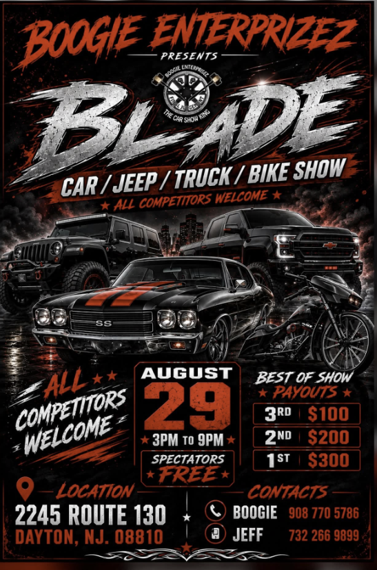 Boogie Entertainment - Blade Car Show