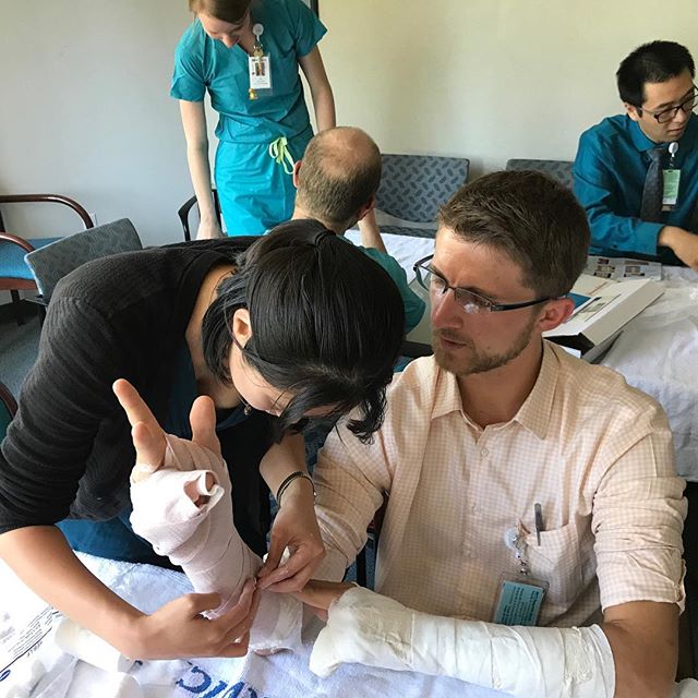 Splinting Workshop! #FamilyMedicine