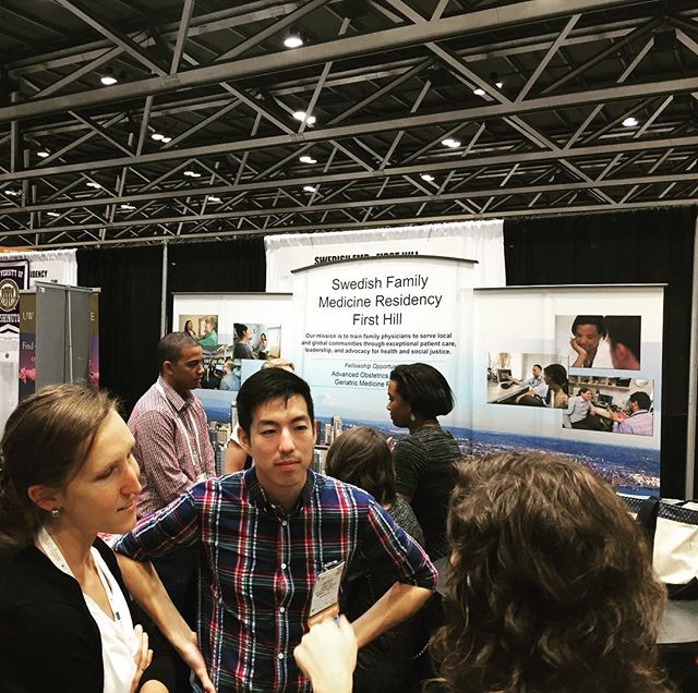 The present of Family Medicine engaging with the future of Family Medicine! #AAFPNC #FamilyMedicine