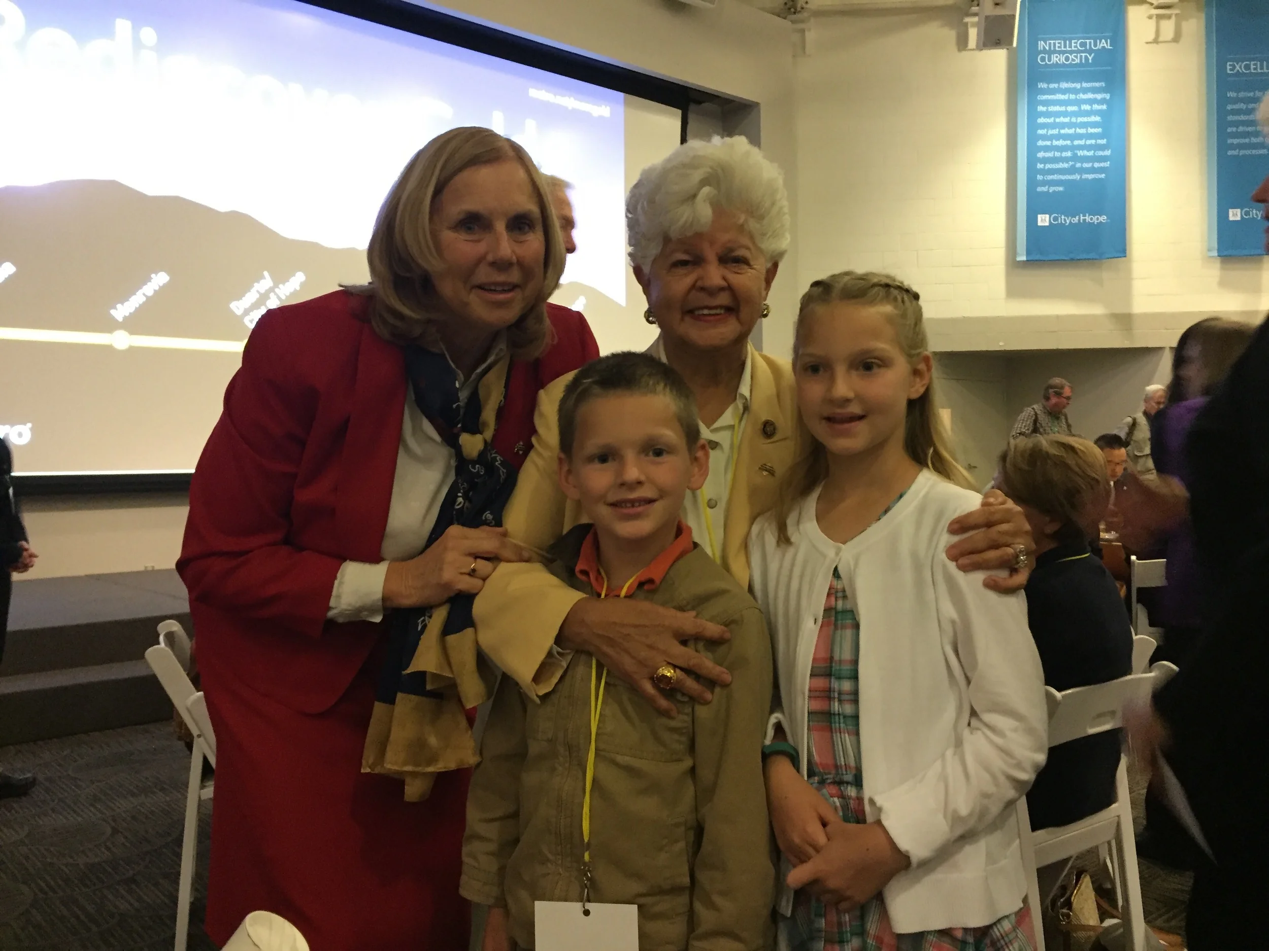 Congresswoman Grace Napolitano at the Gold Line breakfast