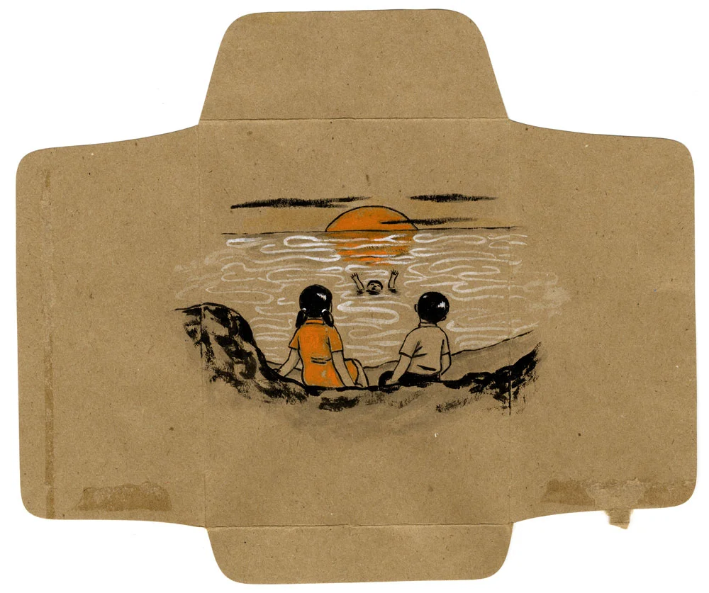 Help! What A Lovely Sunset!