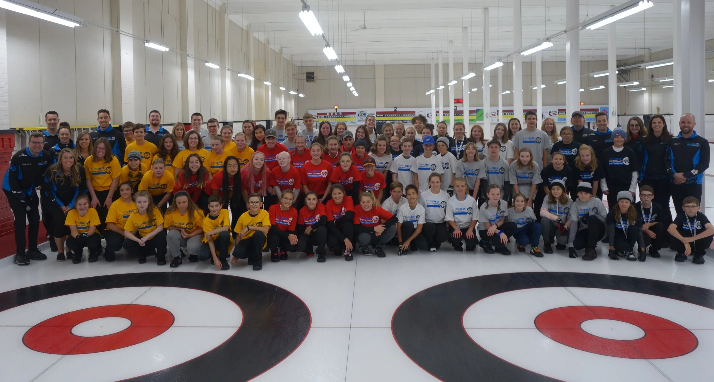 Team Homan Junior Curling Camp 