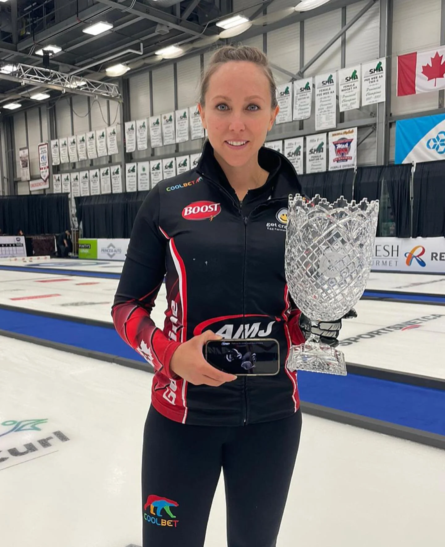 ICYMI: @homan89 announced that she&rsquo;s expecting baby #3 right after the Champions Cup win 🏆 

2023 🤰🏼➡️ 2021 👶🏻 (same trophy 😉)

Congrats Rach! 🥰
