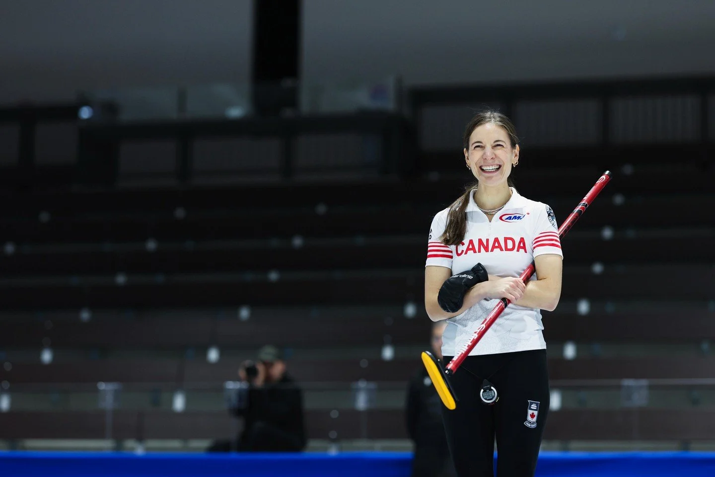 All smiles as we secured a win with Rachelle in the lineup! 🥰

Two long weeks and lots of travel, we decided to give Emma a rest!

Game three is coming up Wednesday afternoon 👊🏻🇨🇦

#PCCC 🍁
