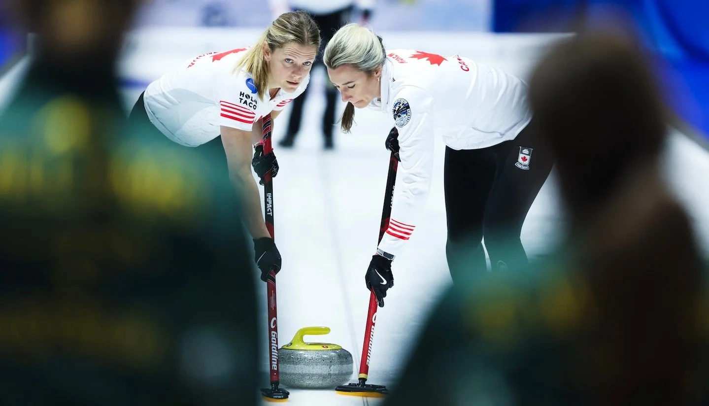 All eyes on the #PCCC Semi-Finals !!🤩 

⏰ 8pm ET / 6 pm MT
🆚 USA 🇺🇸
📺 curlingchannel.tv

📷 @worldcurling