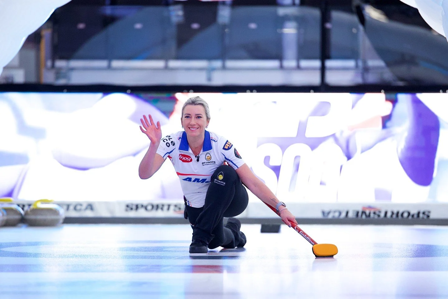 Sliding into Grand Slam mode like ....👋😤🧹