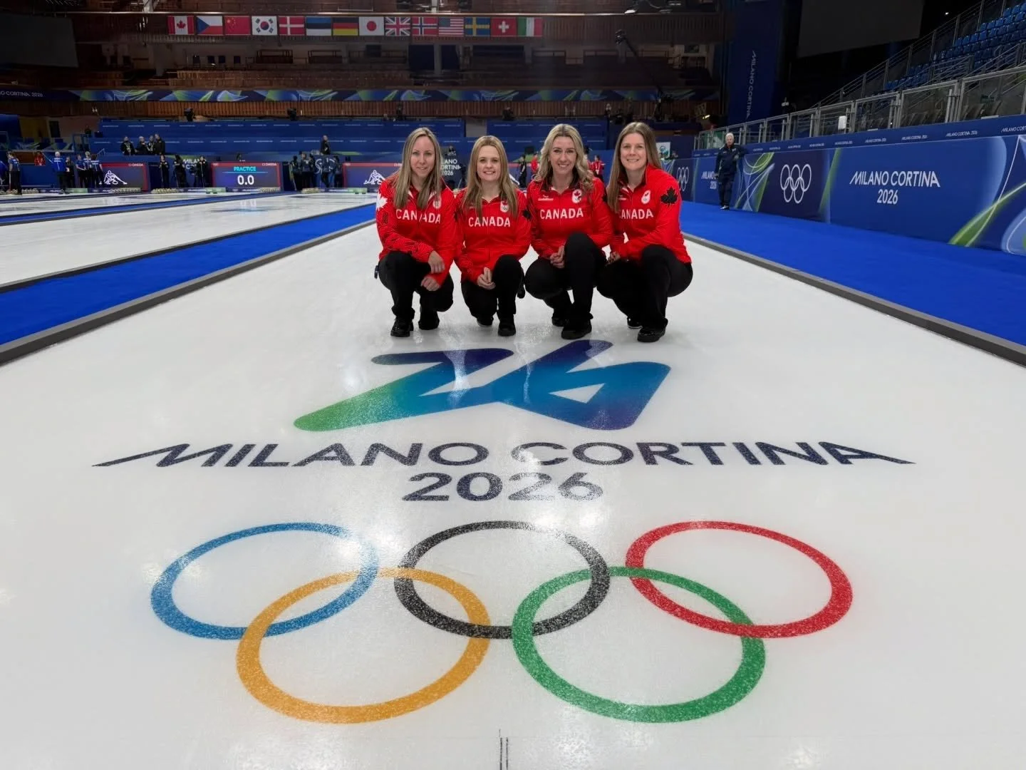 Practice day 🤩 

First game is tomorrow AM, who's tuning in? 👇🇨🇦

#TeamCanada | #MilanoCortina2026