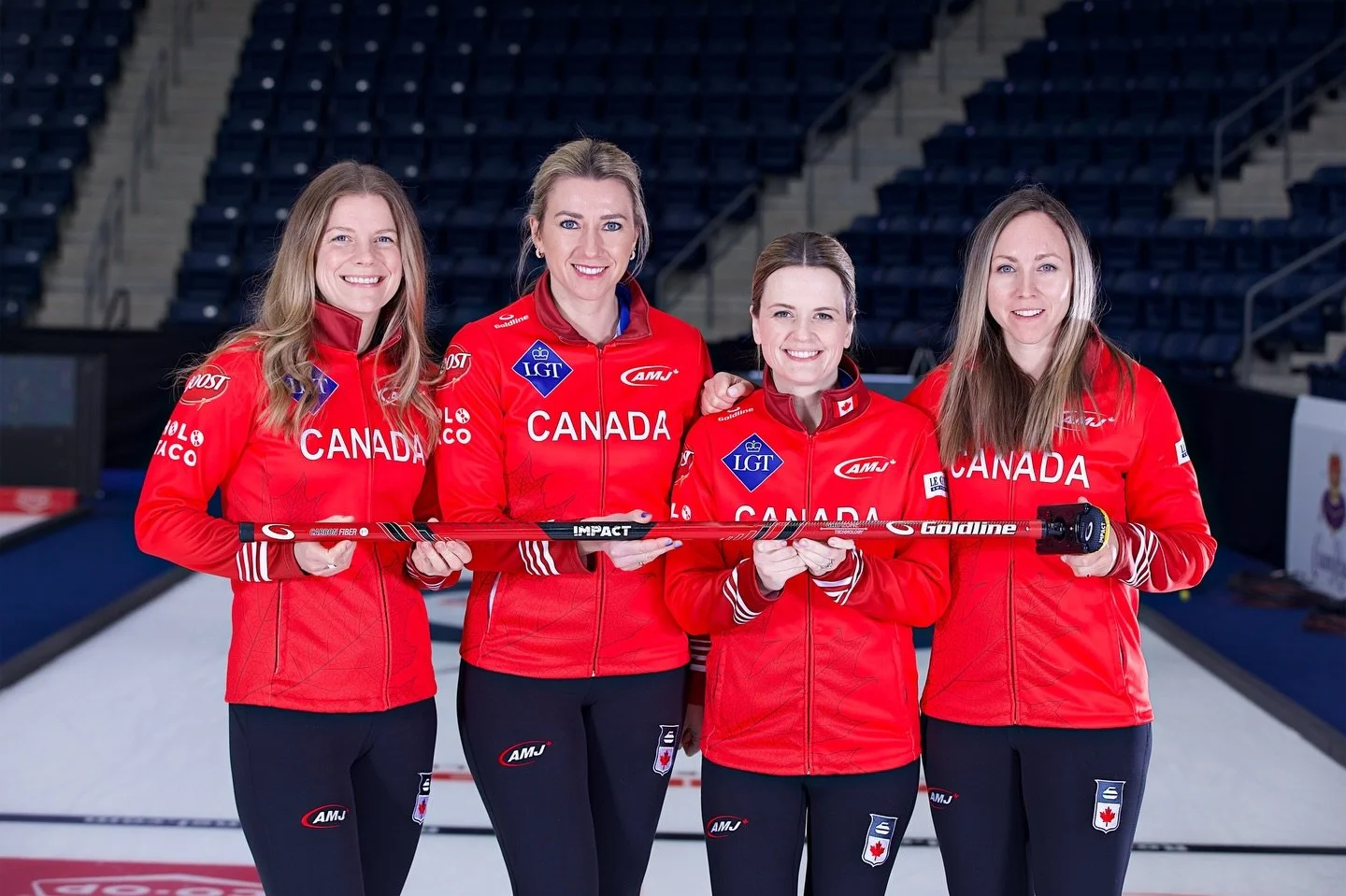 Shoutout to @goldlinecurling, our very first sponsor. Thank you for being with us since day one and for always helping us perform at our best. 🥌