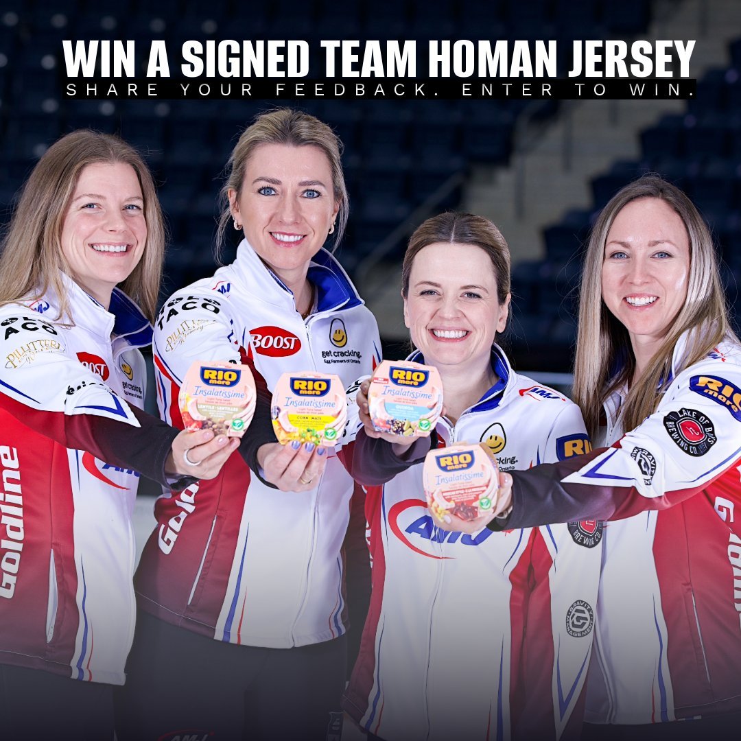 GIVEAWAY! 🚨 🥌 

We&rsquo;ve teamed up with Rio Mare to give away a signed Team Homan jersey.

Enter by filling out our quick fan survey, and you&rsquo;ll be entered to win!

Link in bio to enter.

Contest closes: July 20, 2026

#TeamHoman #RioMareC