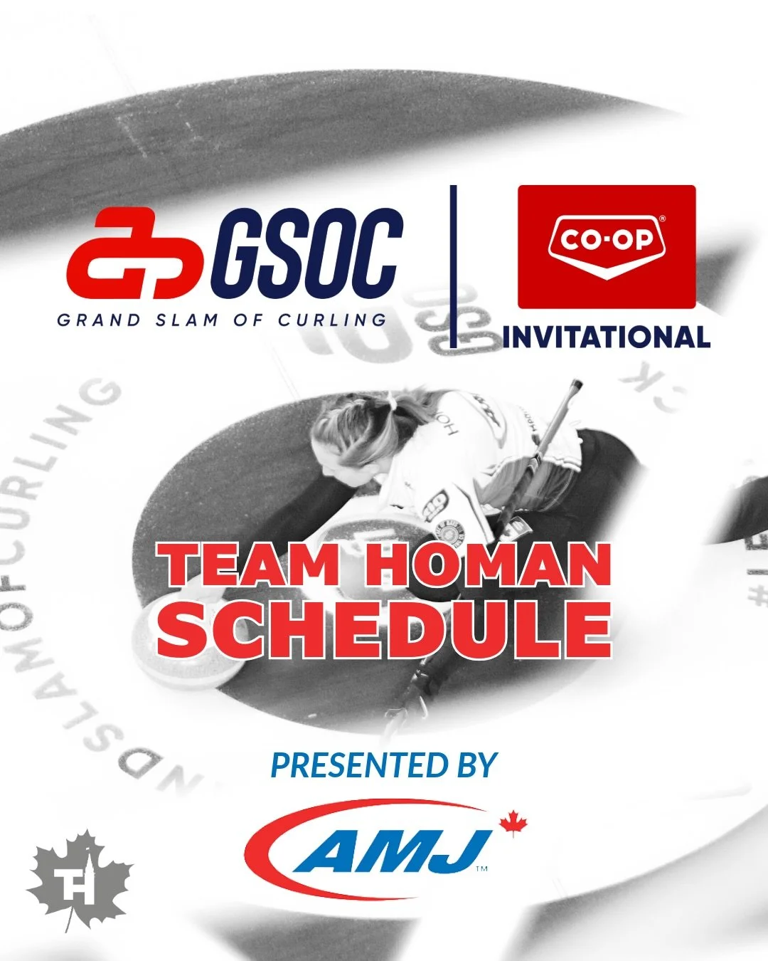 Less than ☝️ week away until the first Grand Slam event of the 2026-2027 season! 

Who&rsquo;s excited to watch some curling on TV?! 👇

#TeamHoman | #Curling