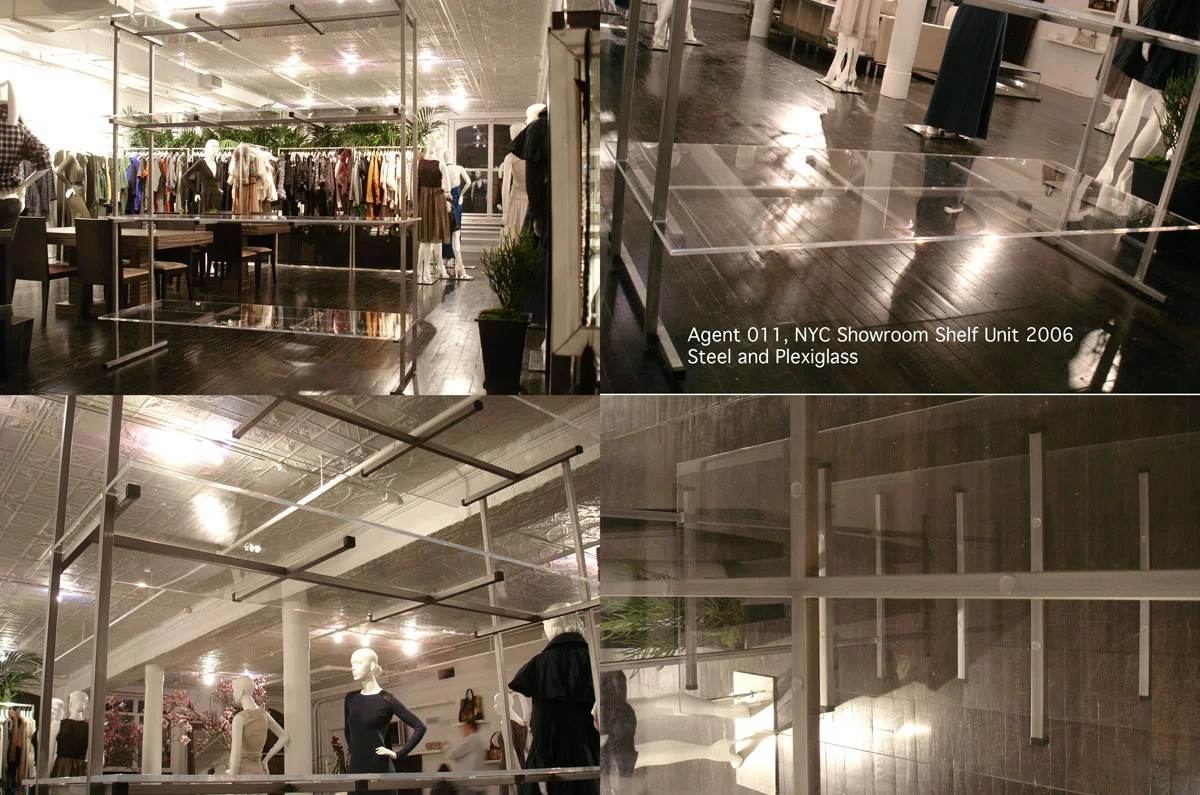 Showroom Display Rack, Agent 001 Showroom