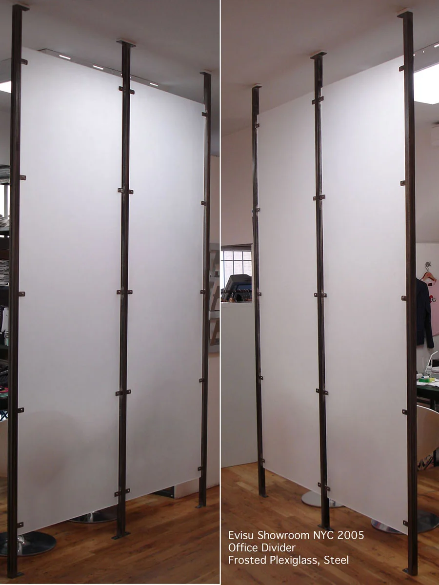 Office Divider, Evisu Showroom