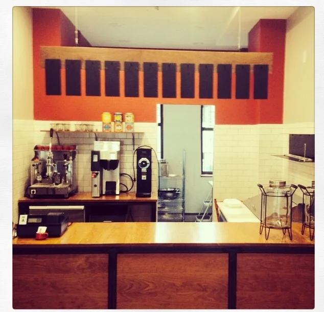 Koro Koro Rice Ball Cafe Furniture and Sign