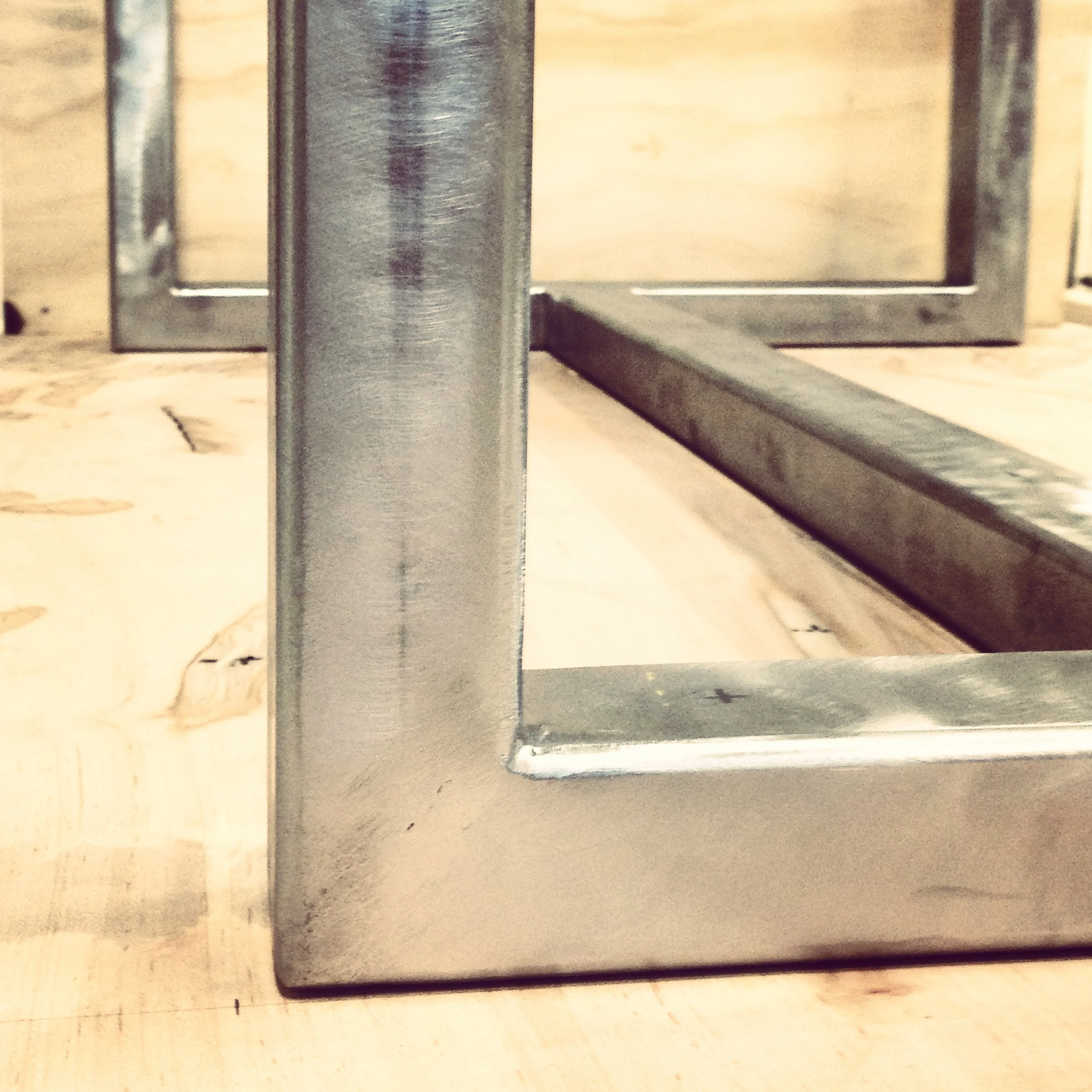 Table Legs detail 1, Metalwork for Boles Studio
