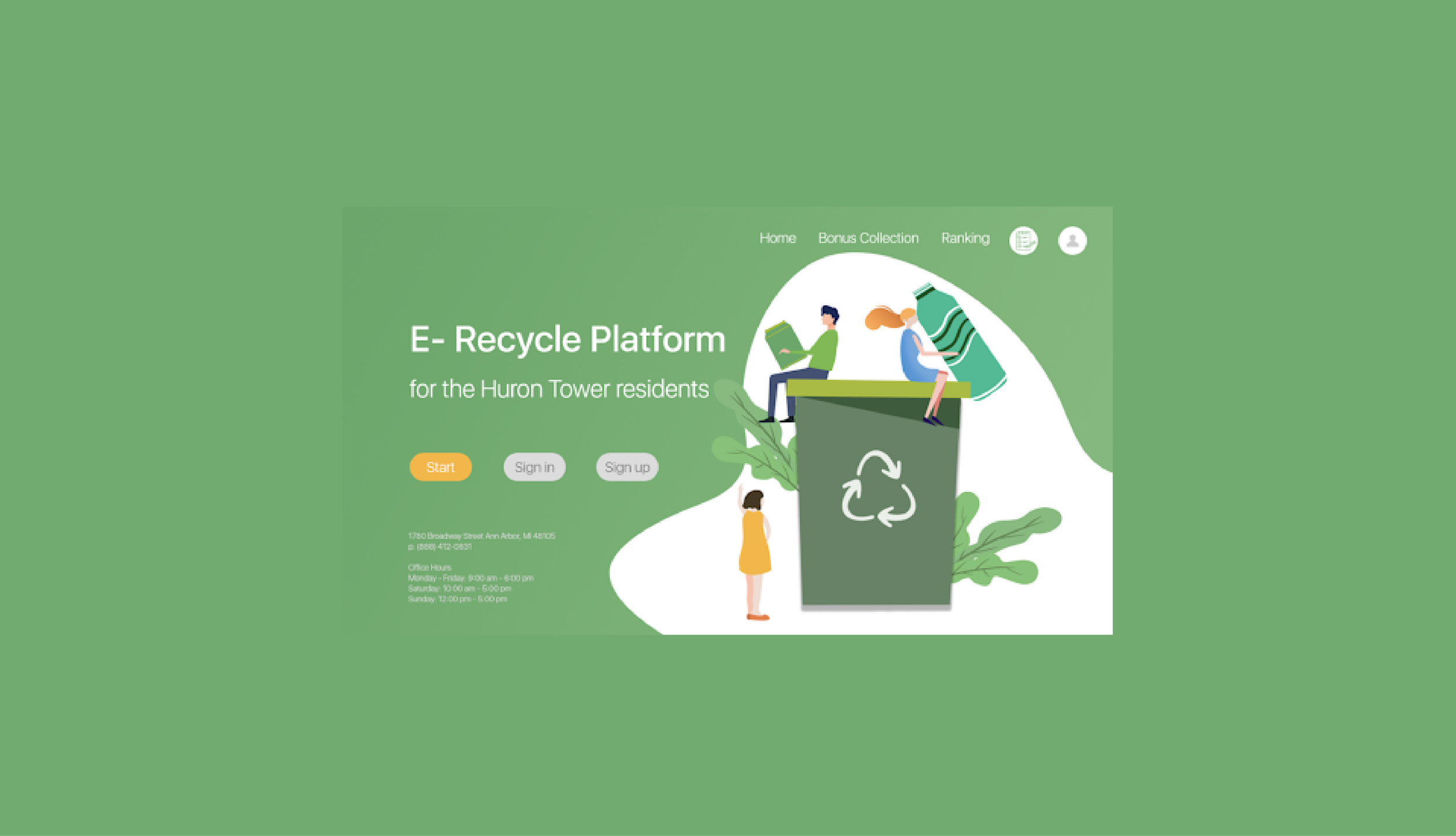 “E-Recycle” Participatory Community Game