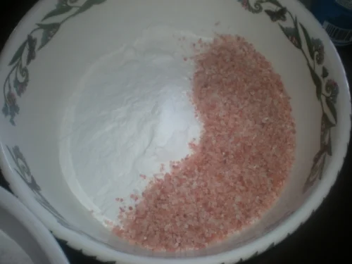 white and pink