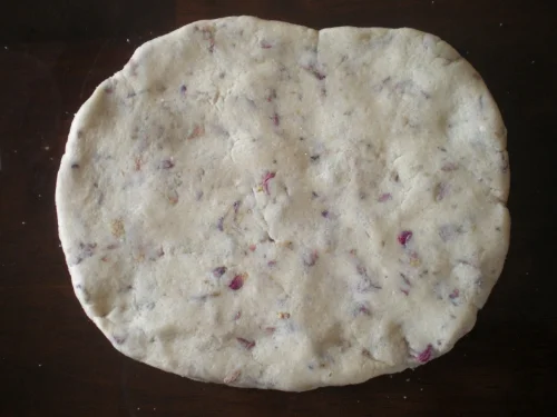 dough all pressed out