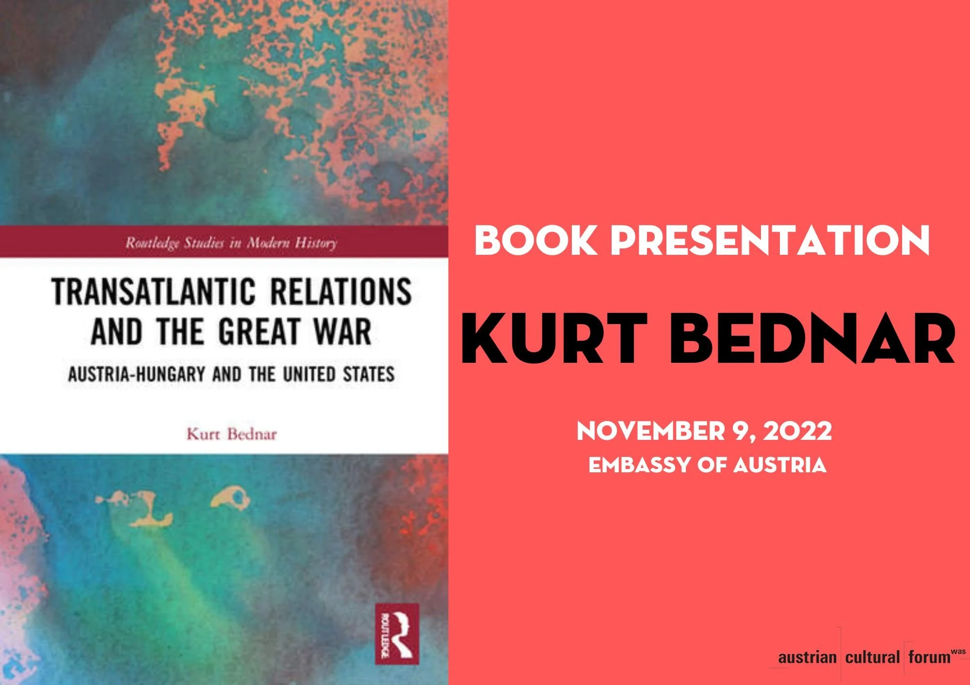 KURT BEDNAR | TRANSATLANTIC RELATIONS AND THE GREAT WAR