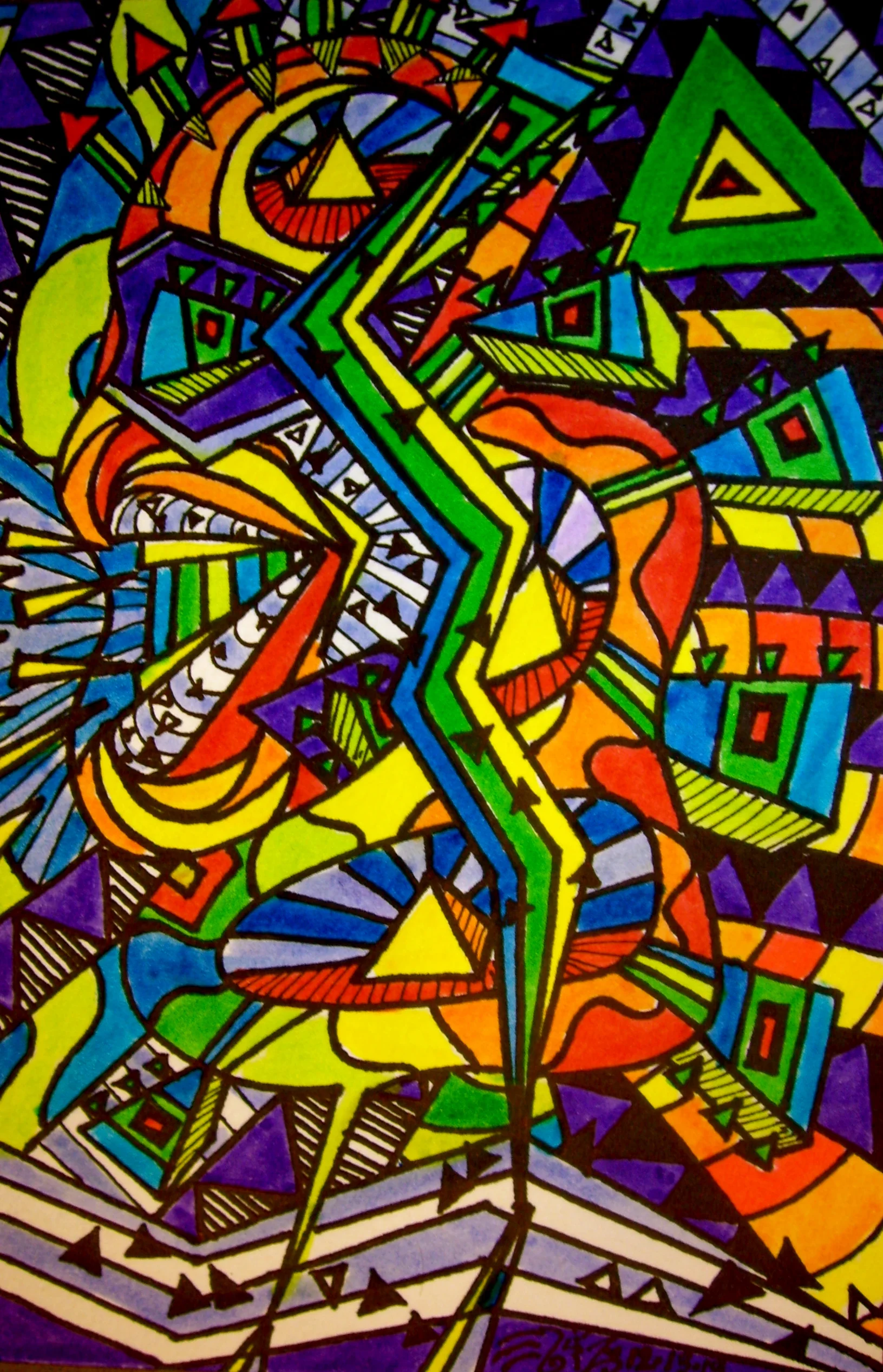 Ink on paper. 5"&nbsp; x 7 1/2". 12/13/13.&nbsp; Purchase a print here.