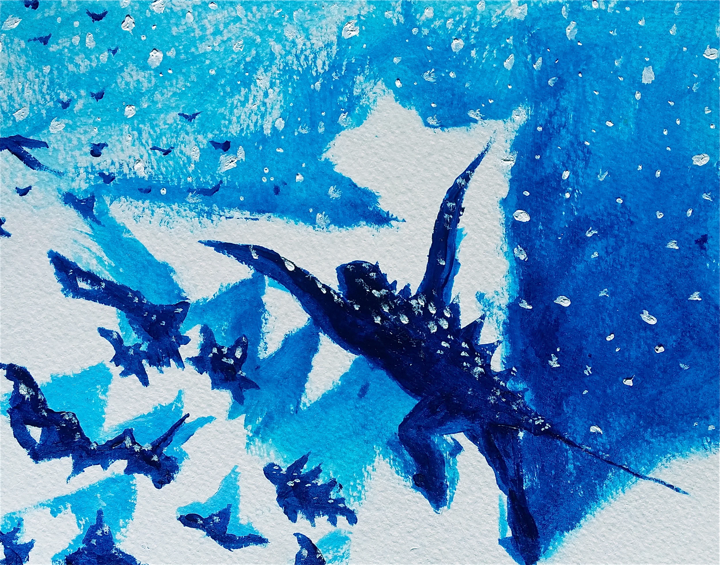 Oil on paper. 7" x 5 1/2" Win it here and PURCHASE A PRINT HERE.