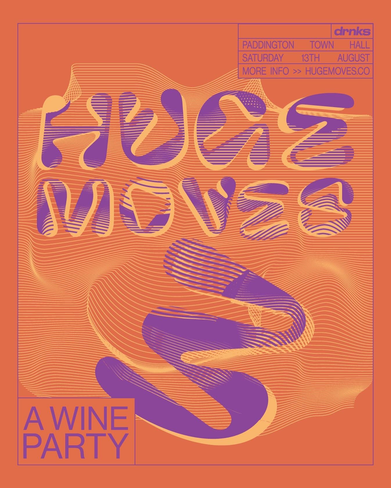 The title says it all! Still a handful of tix left, but get in there quick. Check out @huge__moves to grab &lsquo;em xxx