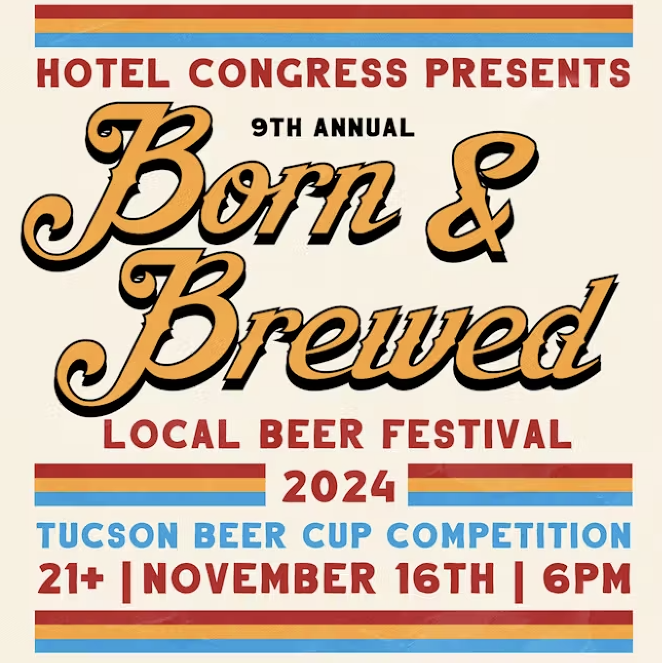 Born &amp; Brewed: Local Beer Fest @ Hotel Congress
