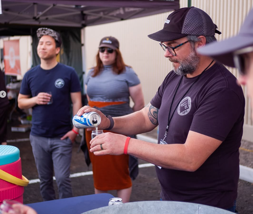 Pueblo Vida Pouring at the Tucson Craft Beer Crawl in Downtown Tucson