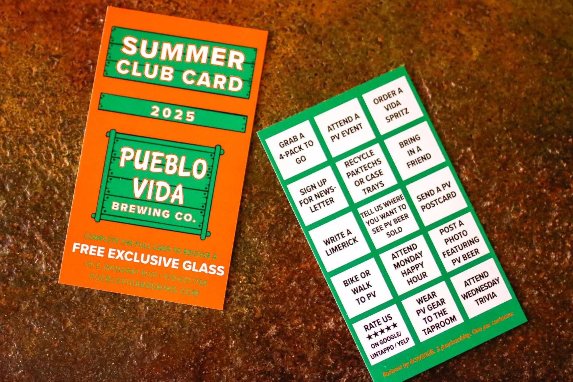 Summer Club Card Free Punch Weekend!