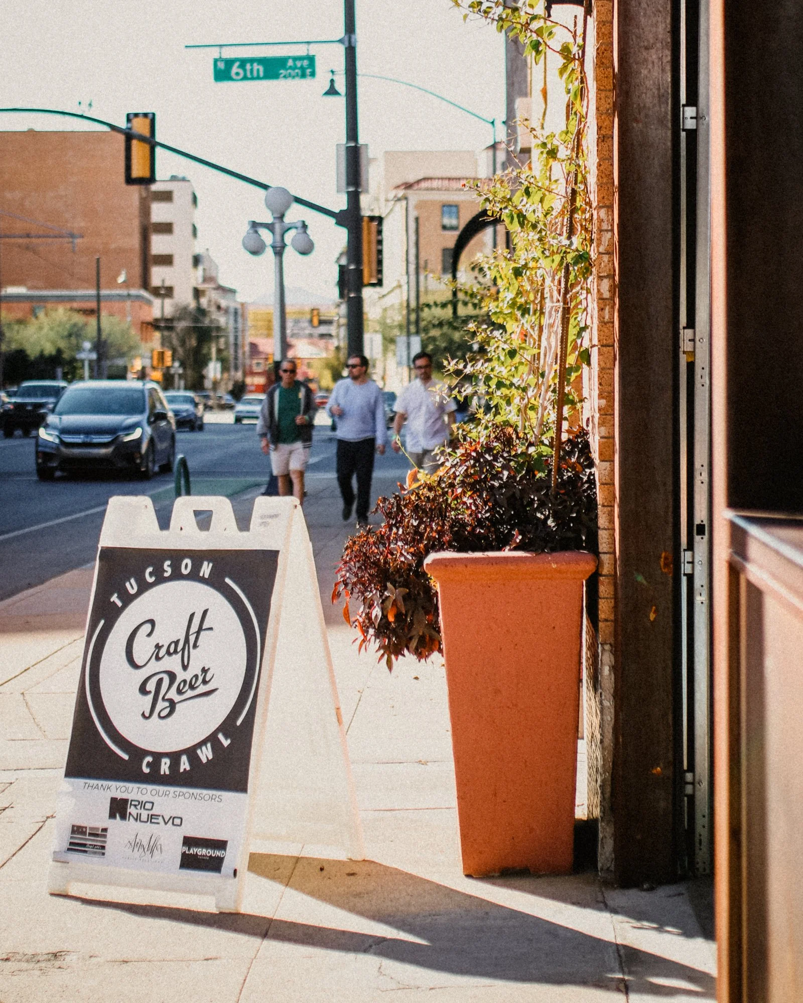 Pueblo Vida Pouring at the Tucson Craft Beer Crawl in Downtown Tucson