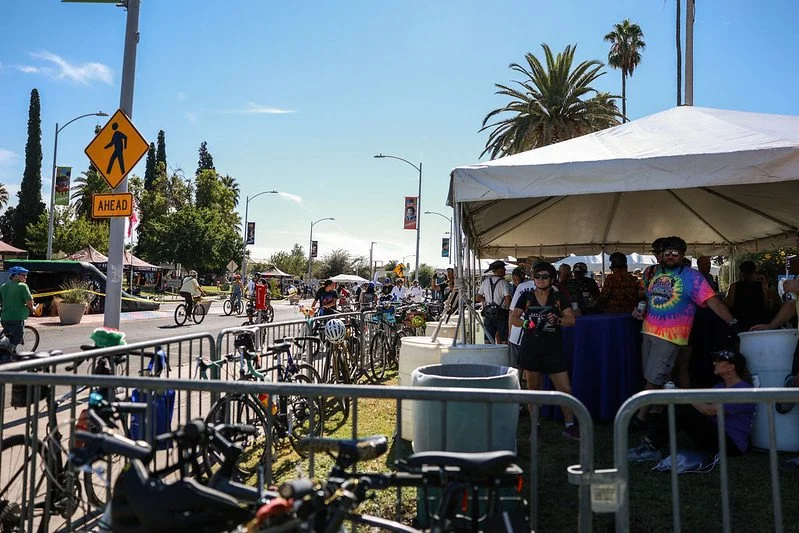 Pueblo Vida Pouring at Spring Cyclovia!