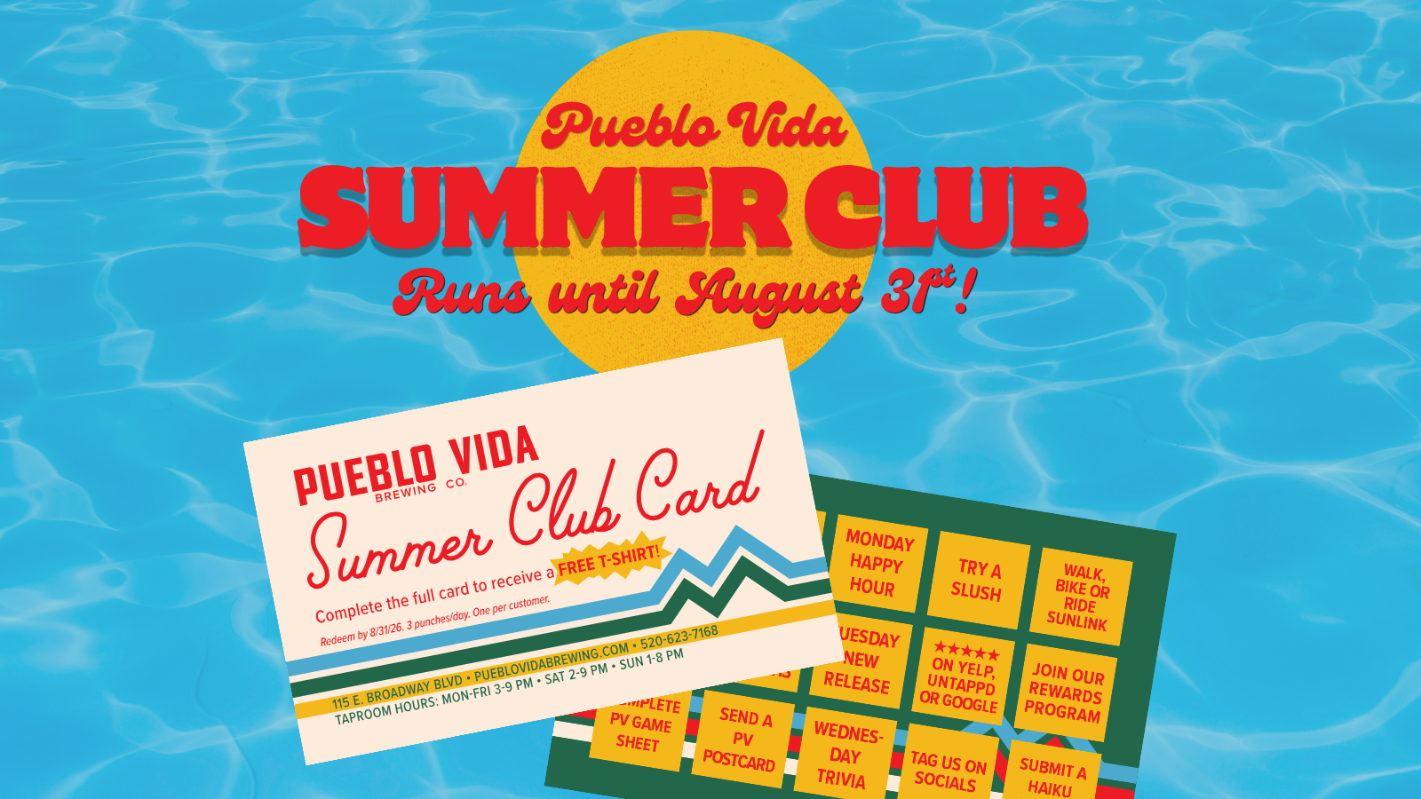 Summer Club Free Punch Weekend!