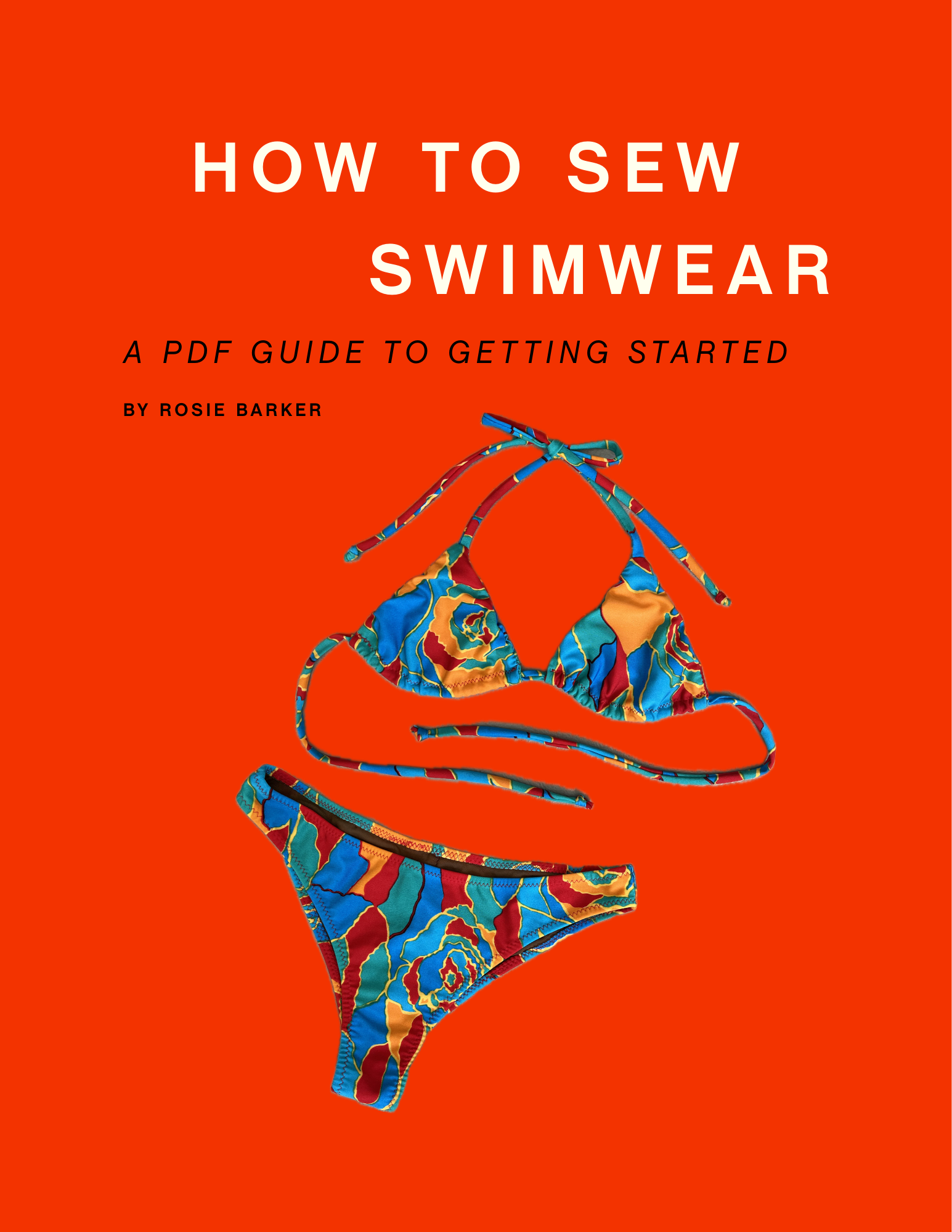 How to Sew Swimwear PDF