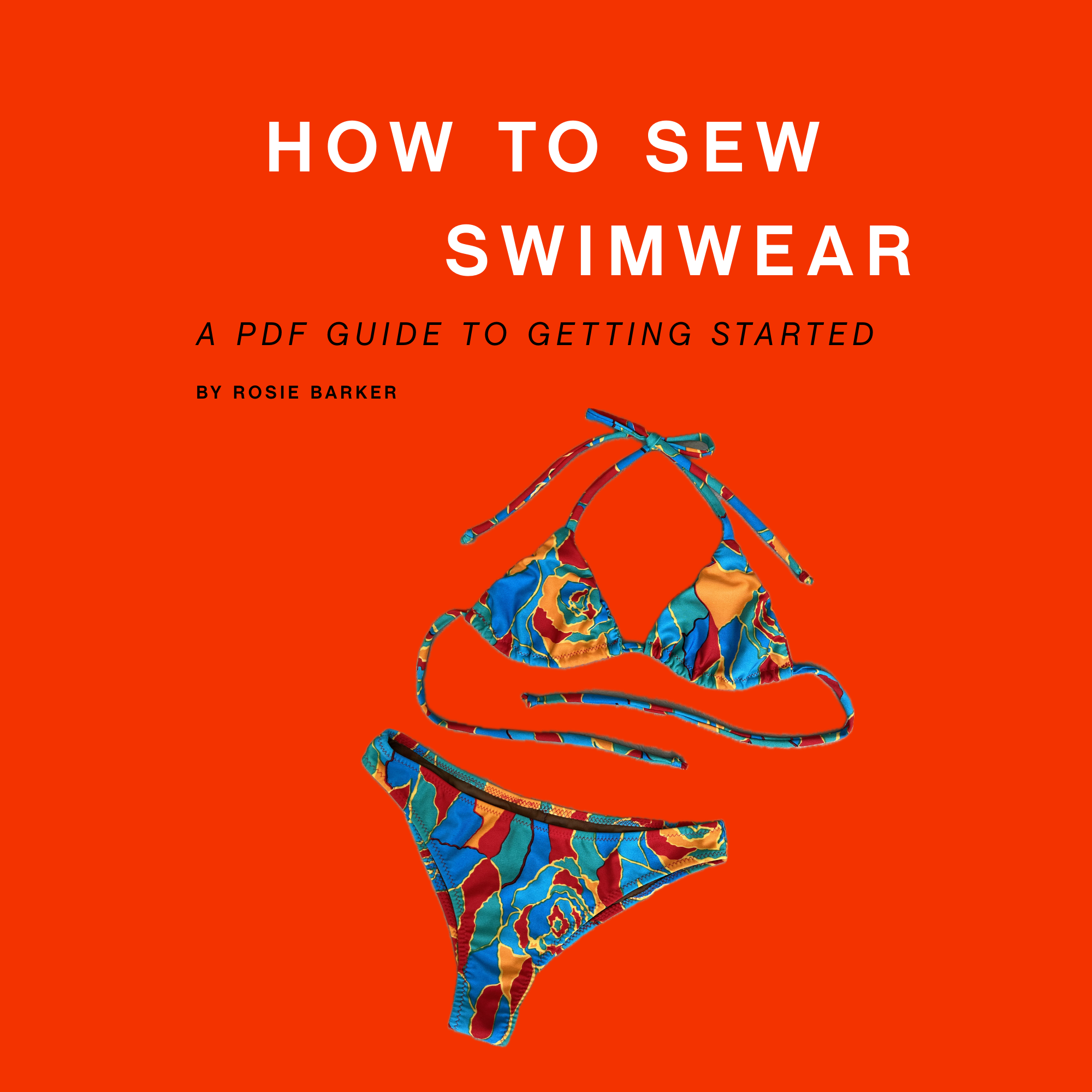 How to Sew Swimwear PDF