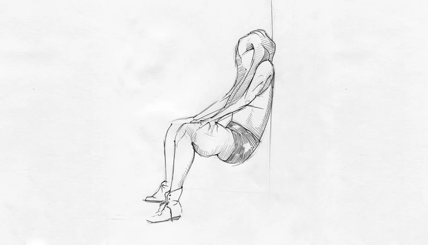 Twerk 5 | Pen and Pencil on Paper | 2013
