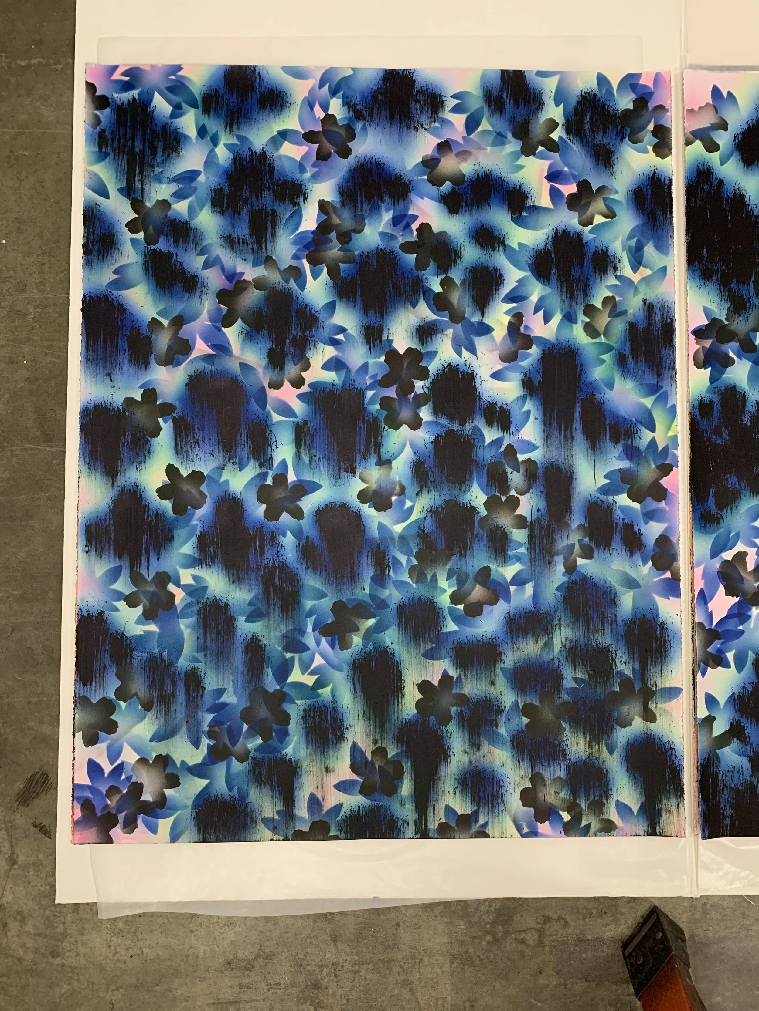   Moonglade I, 2022  50 x 38 in.  Original $5,000 | Commission $5,750 