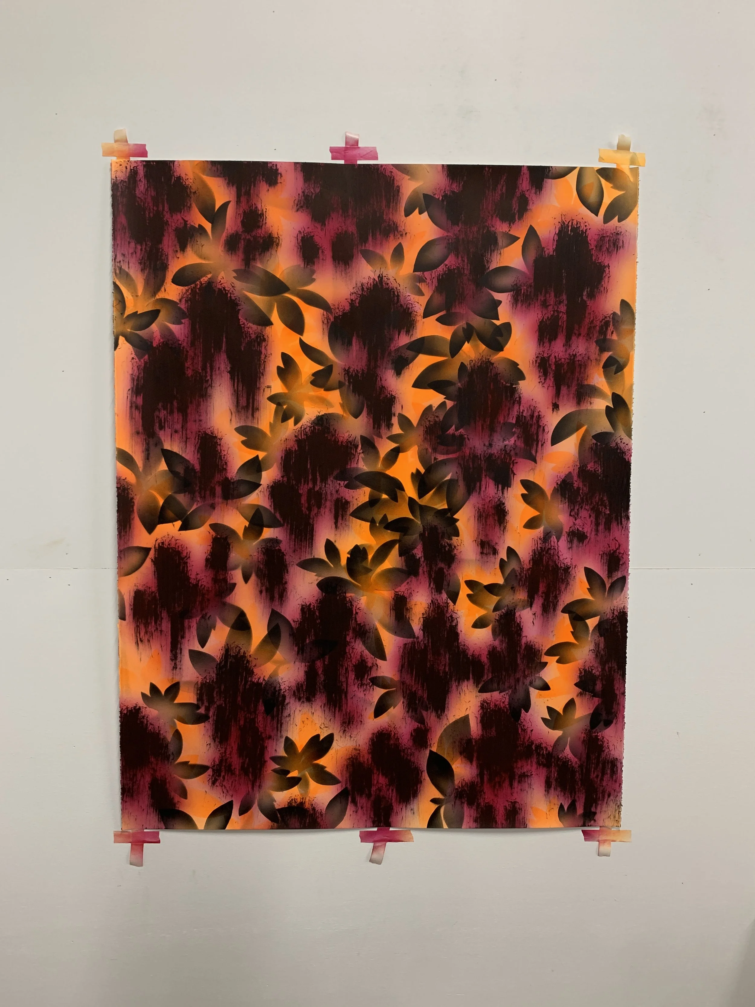   Dusk, 2022  50 x 38 in,  Original $5,000 | Commission $5,750   